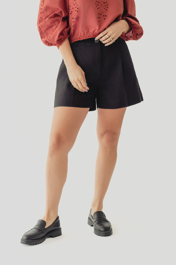 Black Tape Dressy Short