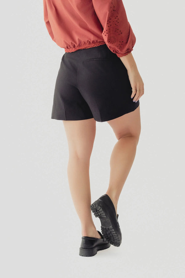 Black Tape Dressy Short