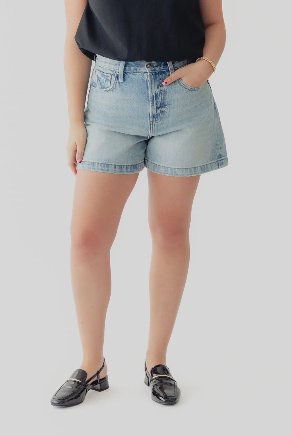Pistola Sage A Line High Rise Short